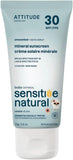 Attitude - SPF30 Mineral Sunscreen Sensitive Skin Unscented Baby 75g