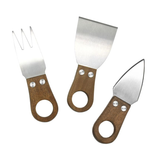 Natural Living - Alpine Cheese Knife 3pc Set