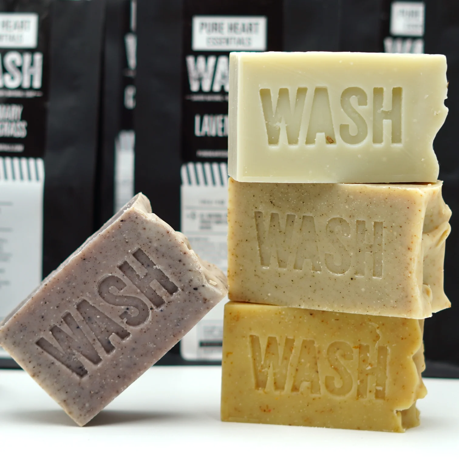 Pure Heart Essentials - WASH Soap Bars