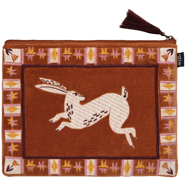 Danica Studio - Embroidered Flat Pouch Folktale
