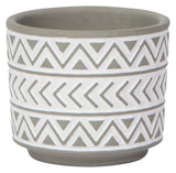 Danica Heirloom - Plant Pot Spark Grey/Wht Sm