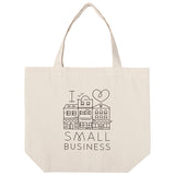 Now Designs - I Love Small Business Tote Bag