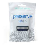 Preserve - Shave 5 Replacement Blades