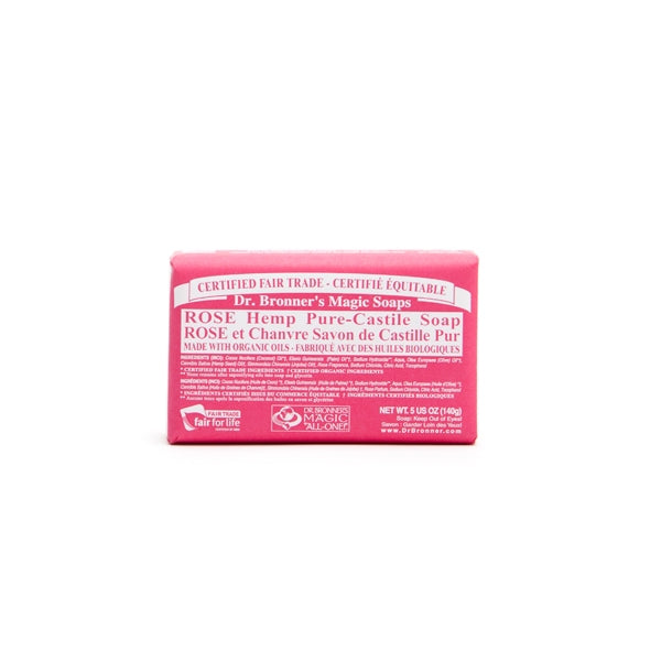 Dr. Bronners - Castile Bar Soap Rose