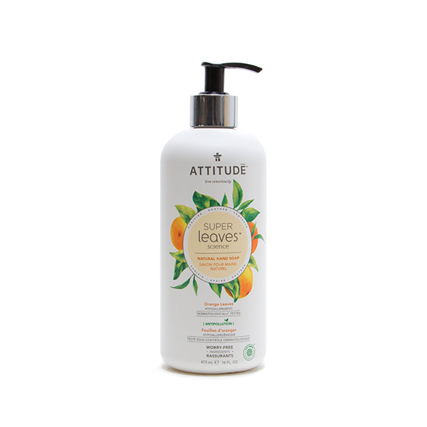 Attitude - Super Leaves Hand Soap Orange Leaves