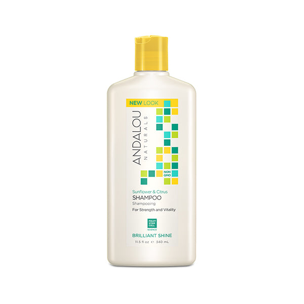 Andalou - Brilliant Shine Sunflower & Citrus Shampoo 340ml
