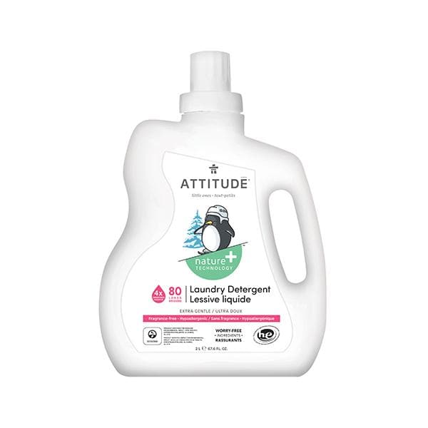 Attitude - Little Ones Laundry Detergent Fragrance Free 80 Loads