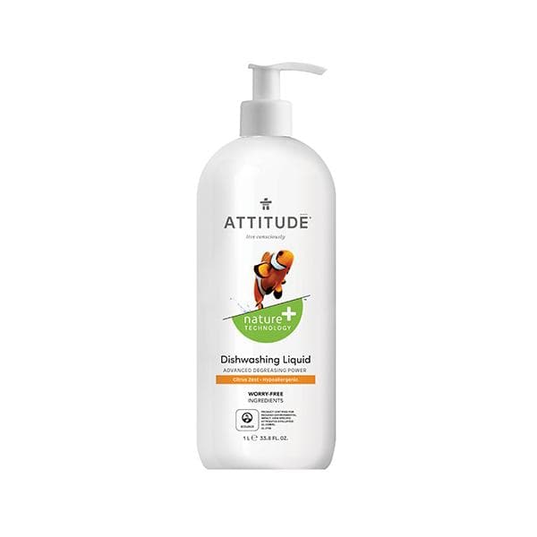 Attitude - Dishwashing Liquid Citrus Zest