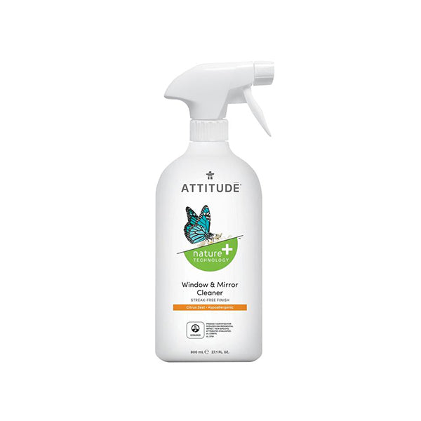 Attitude - Window & Mirror Cleaner Citrus Zest 800ml