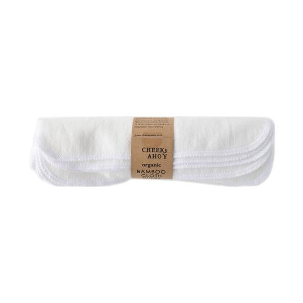 Cheeks Ahoy - Bamboo Cloth Wipes 6 Piece