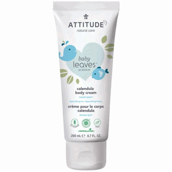 Attitude - Baby Leaves Calendula Almond Milk Cream
