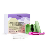 Green Umbrella - Reusable Tampon Applicator Regular with 16 tampons