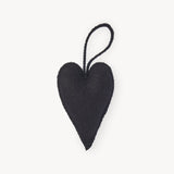 Pokoloko - Hand Embroidered Ornament - Eternal Heart Black