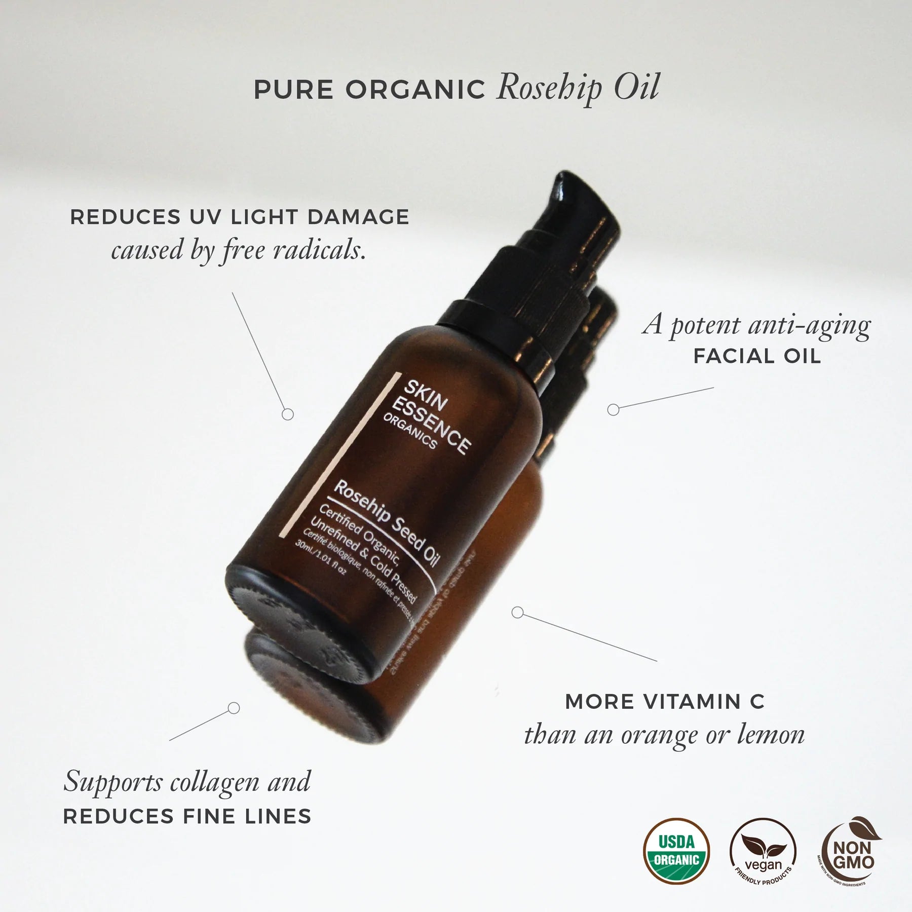 Skin Essence Organics - Rosehip Oil