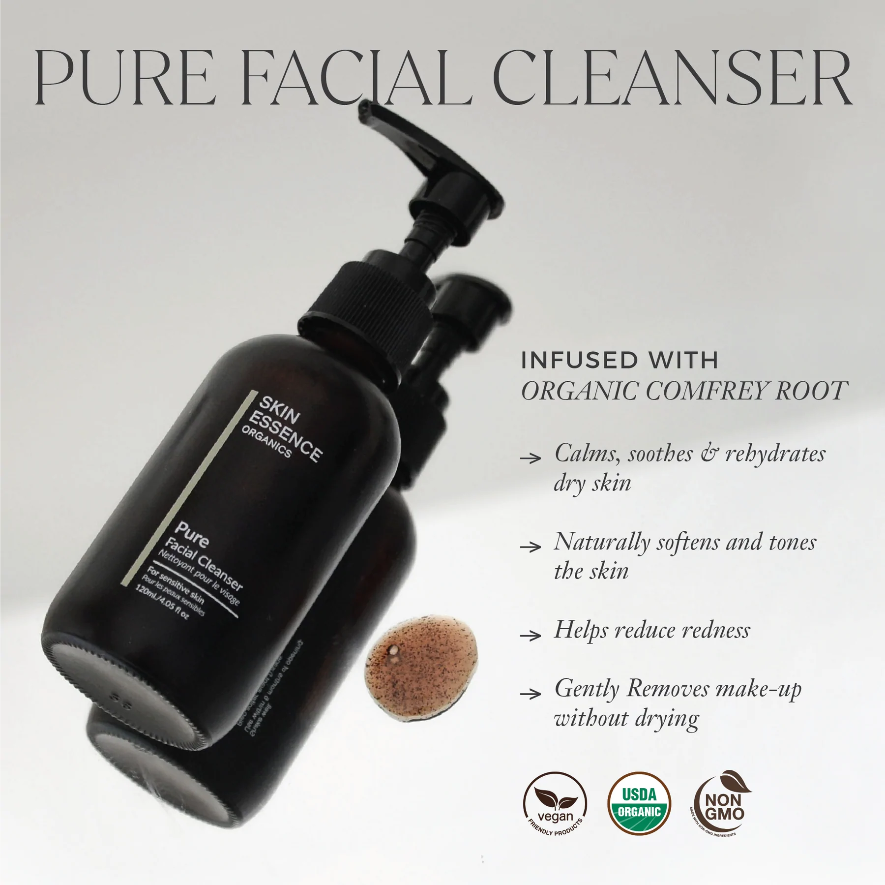 Skin Essence Organics - Pure Gentle Facial Cleanser