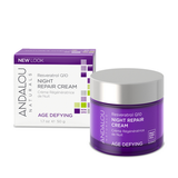 Andalou - Age Defying Resveratrol Q10 Night Repair Cream