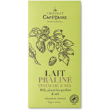 Café-Tasse - Milk Chocolate With Pistachio & Sea Salt