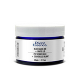 Divine Essence - Refillable Glass Jar Blue/White 30ml