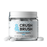 Nelson Naturals - Crush & Brush Hydroxyapatite Mint Toothpaste Tablets