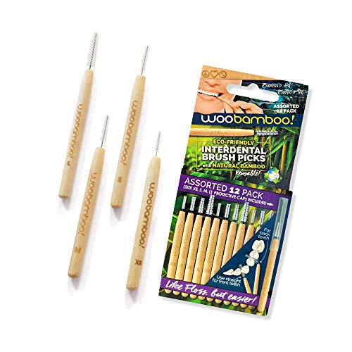WooBamboo - Interdental Brush Picks Assorted