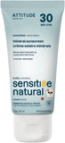 Attitude - Mineral Sunscreen Sensitive Skin Unscented Baby 75g