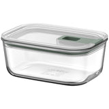 Mepal - EasyClip 2.0 Rectangular Glass Box 700ml Nordic Jade