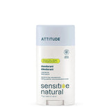 Attitude - Sensitive Natural Deodorant Unscented Plastic