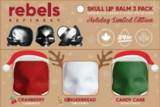 Rebels Refinery - Holiday Skull Lip Balm Set