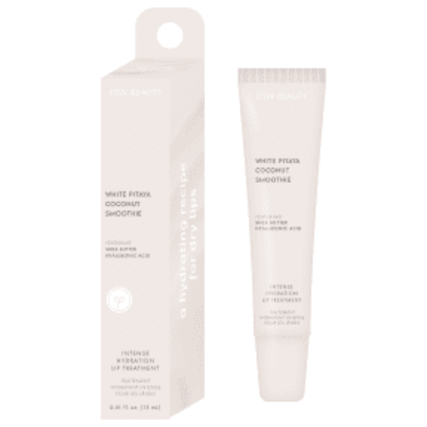 esw beauty white pitaya coconut smoothie intense hydration lip treatment featuring shea butter and hyaluronic acid - clean ingredients - vegan - cruelty-free - sustainable