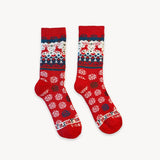 Pokoloko - Alpaca Socks Thick Print Holiday S/M