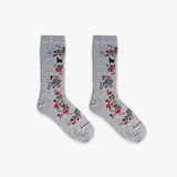 Pokoloko - Alpaca Socks Wild Rose Grey L/XL