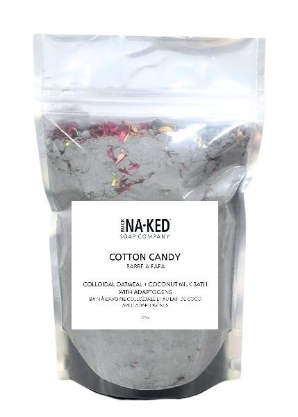 Buck Naked Soap Company - Cotton Candy Colloidal Oatmeal + Coconut Milk Bath