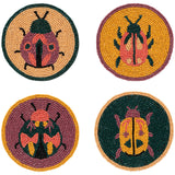 Danica Studio - Beaded Coasters Set of 4 Amulet