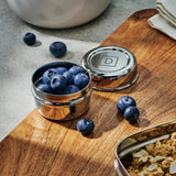 Dalcini - Stainless Steel Condiment Container 3pk