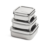 Dalcini - Square Stainless Steel Set of 3