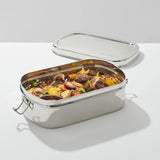 Dalcini - Stainless Steel Oval with Clips Large