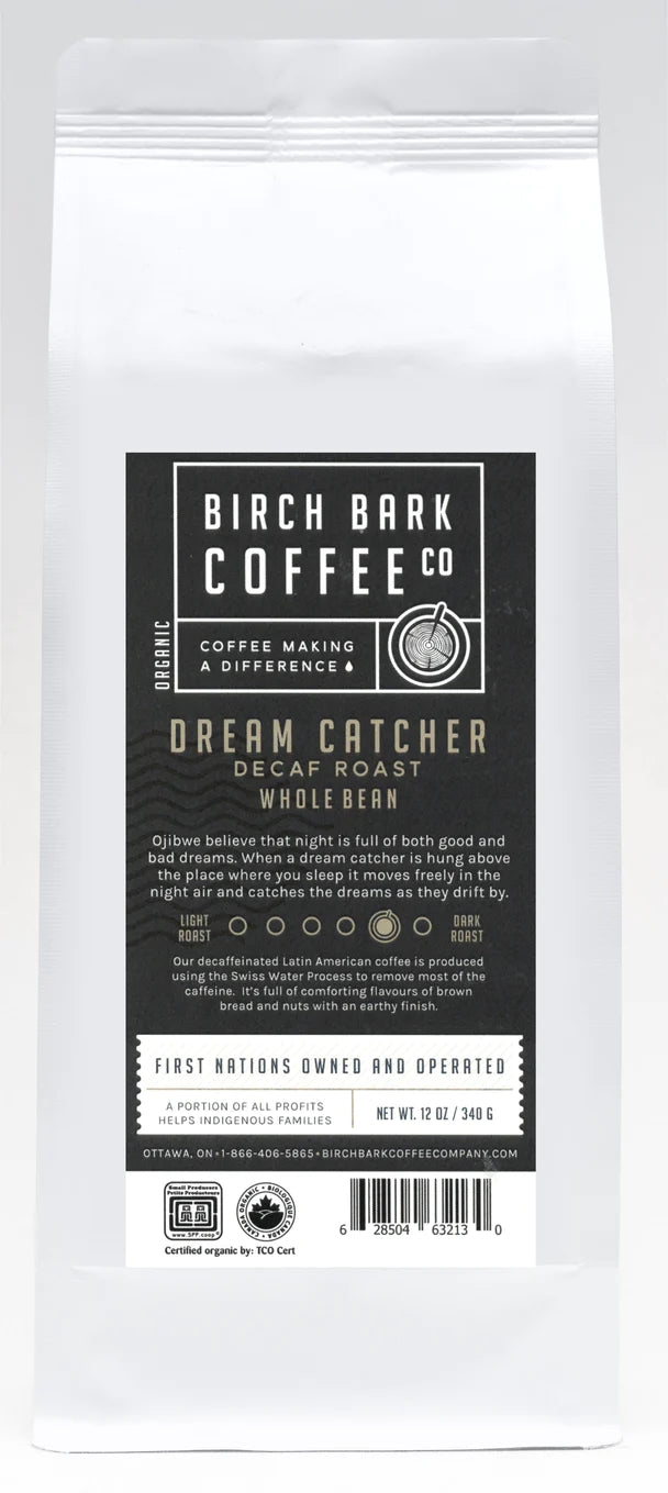Birch Bark Coffee - Dream Catcher Decaf Roast Ground