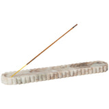 Danica Heirloom - Incense Holder Brown Marble