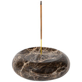 Danica Heirloom - Incense Holder Emperador Marble Round