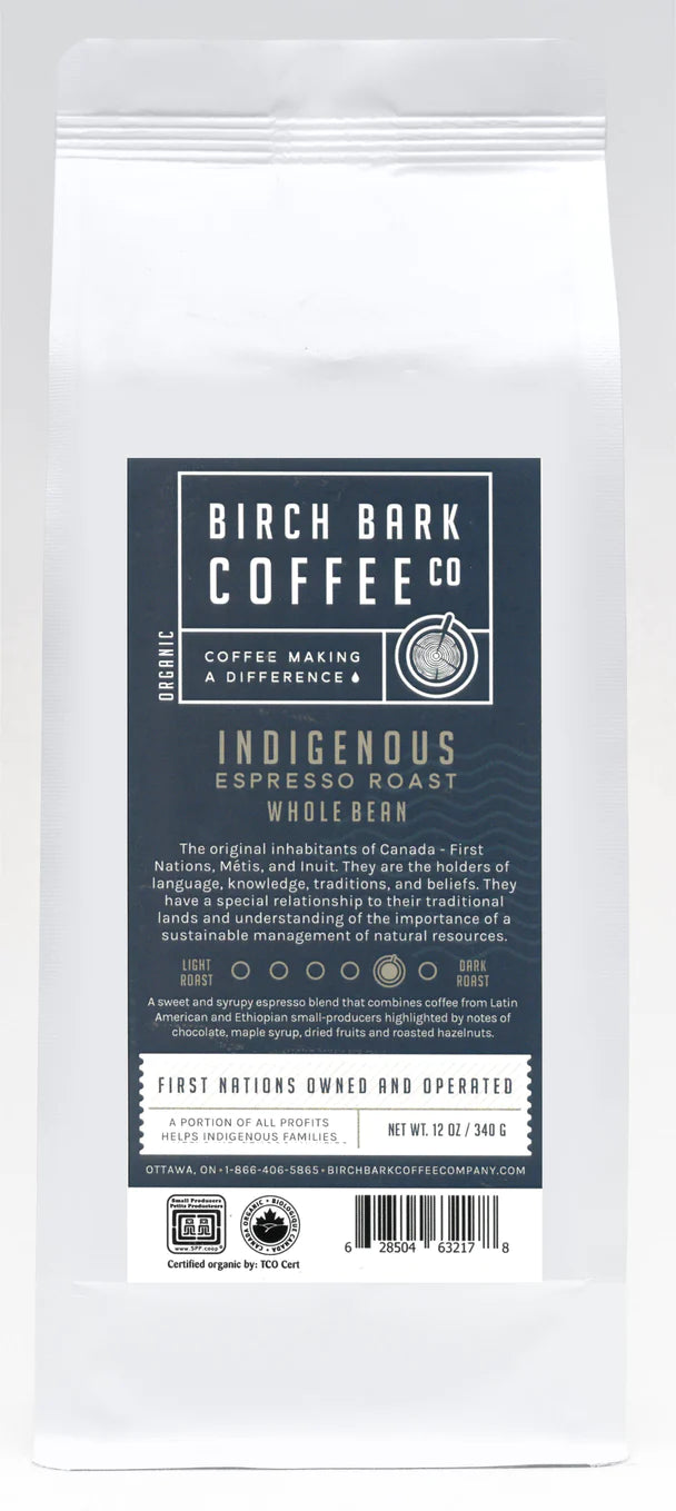 Birch Bark Coffee - Indigenous Espresso Roast Ground