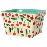 Danica Jubilee - Stoneware Berry Basket Very Cherry