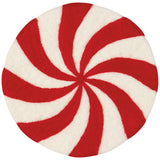 Danica Jubilee - Felt Wool Trivet Merry Mints Christmas