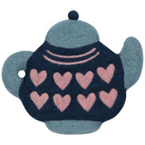 Danica Jubilee - Felt Wool Trivet Teapot