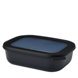 Mepal - Rectangle Bowl Cirqula Nordic Black 1L