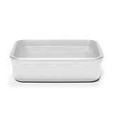 UKonserve - Rectangular Container with Clear Silicone Lid 45oz
