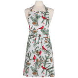 Now Designs - Chef Apron Birds & Boughs Christmas