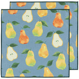 Now Designs - Recycled Microfibre Dishcloths Set of 2 Heritage Pear