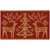 Now Designs - Doormat Folk Forest Monochrome
