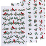 Now Designs - Baker's Floursack Dishtowels Set of 3 Birds & Boughs