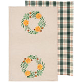 Now Designs - Dishtowel Set of 2 Cedar & Citrus